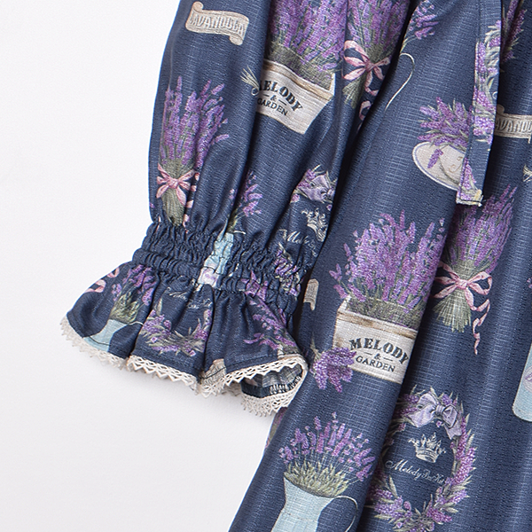 Lavender garden dress