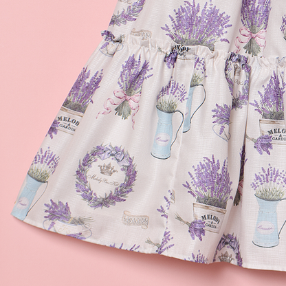 Lavender garden dress