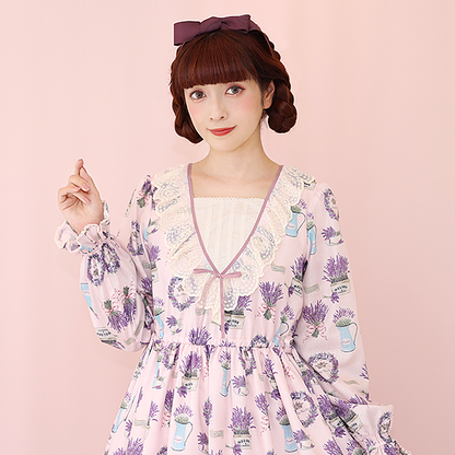 Lavender garden dress