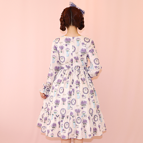 Lavender garden dress