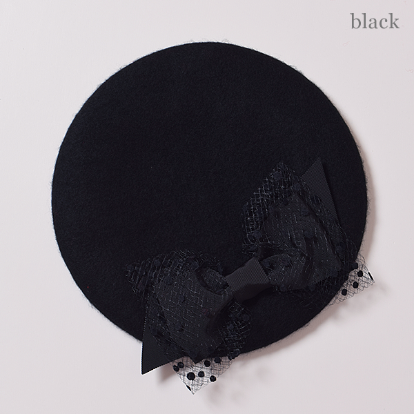 ドットチュールリボンベレー