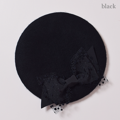 ドットチュールリボンベレー