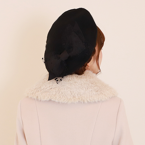 ドットチュールリボンベレー