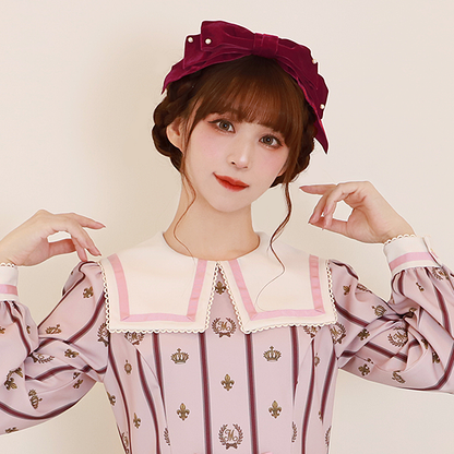 ベルベットリボンクリップ