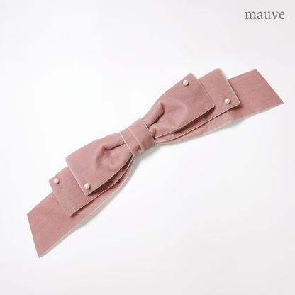 ベルベットリボンクリップ