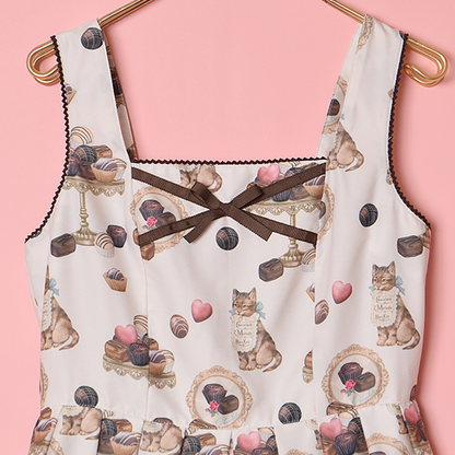 ショコラティエキャットジャンパースカート