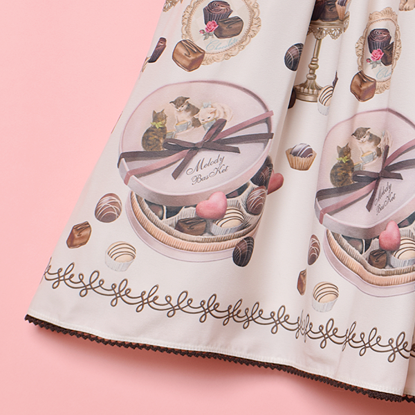 ショコラティエキャットジャンパースカート