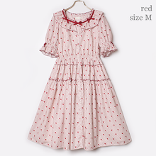 将图片加载到图库查看器，Little dot heart dress
