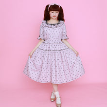 将图片加载到图库查看器，Little dot heart dress
