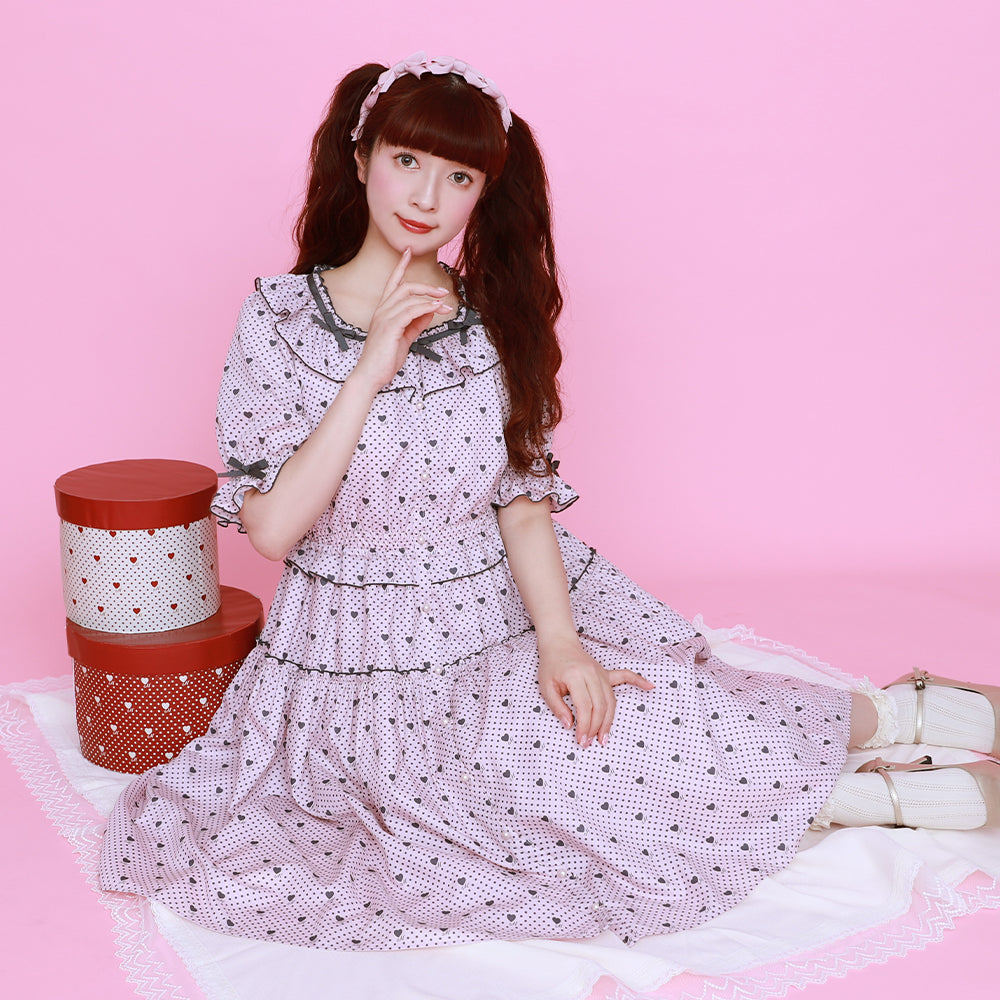 Little dot heartワンピース-Melody BasKet(メロディバスケット) – fraisier on-line