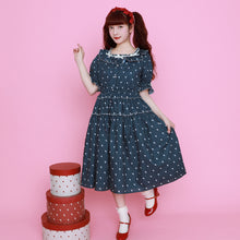 将图片加载到图库查看器，Little dot heart dress
