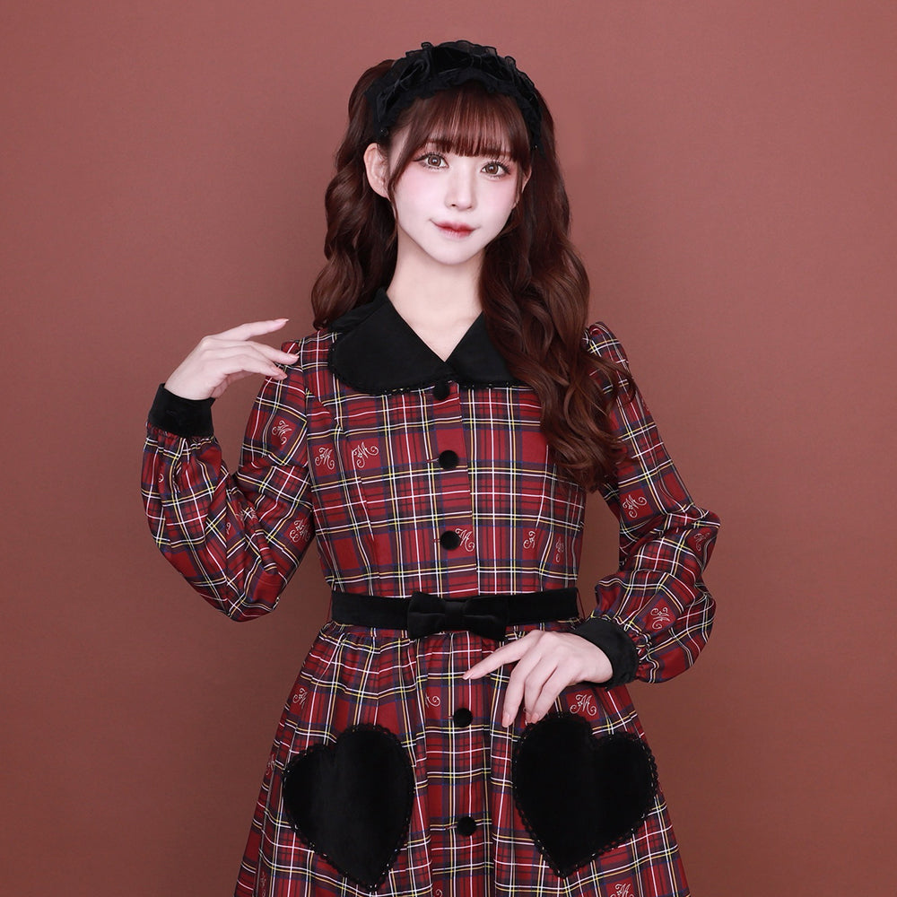 ノーブルタータンワンピース