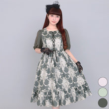 将图片加载到图库查看器，Arabesque lace up dress
