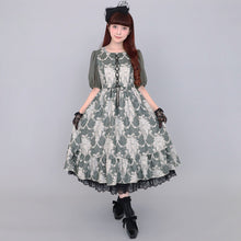 将图片加载到图库查看器，Arabesque lace up dress
