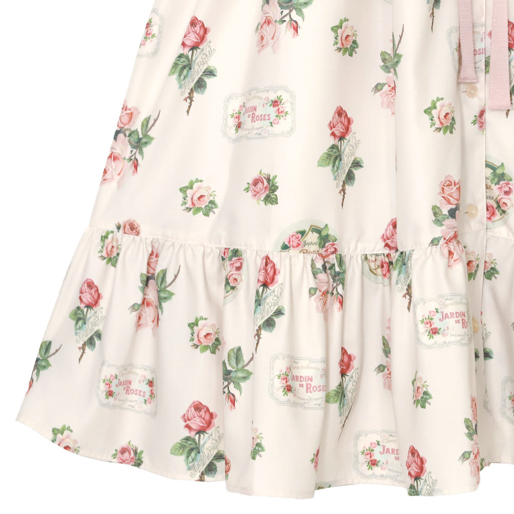 Precious Rose flat collar dress