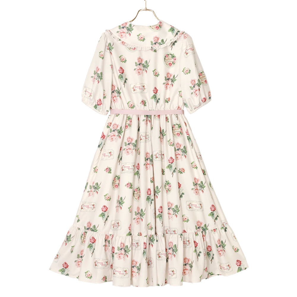 Precious Rose flat collar dress