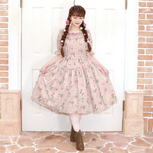 画像をギャラリービューアに読み込む, Precious Roseフリルカラーワンピース
