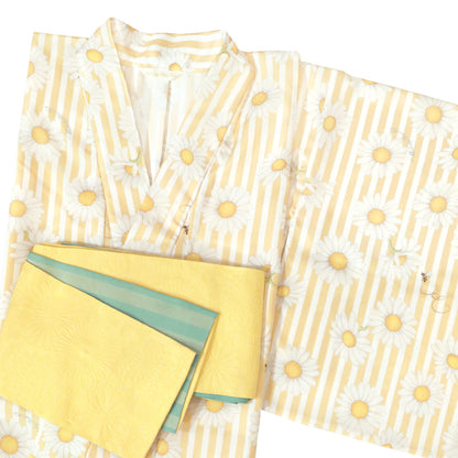 Marguerite honey bee浴衣