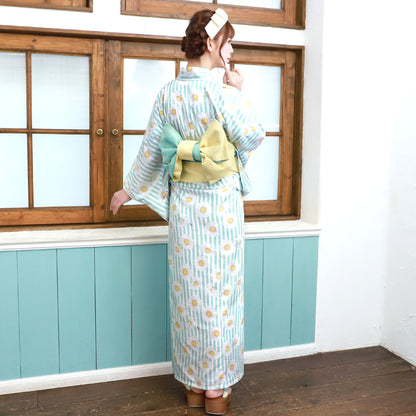 Marguerite honey bee浴衣