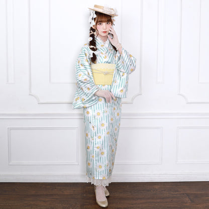 Marguerite honey bee浴衣