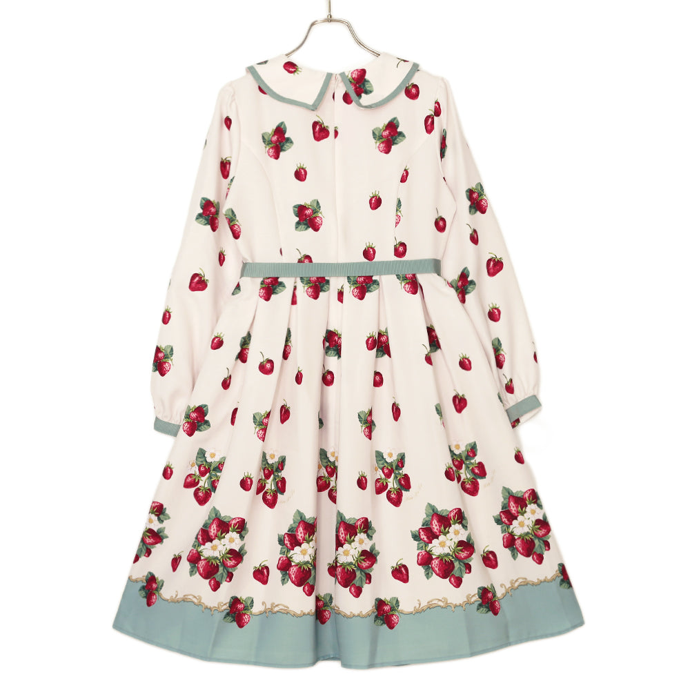 Royal Berry フラットカラーワンピース