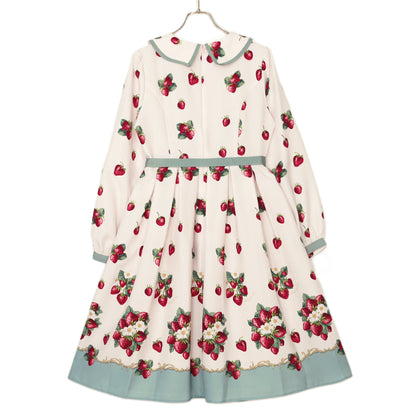 Royal Berry フラットカラーワンピース