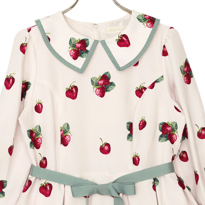 Royal Berry フラットカラーワンピース