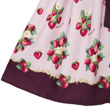 Load image into Gallery viewer, Royal Berry front button dress

