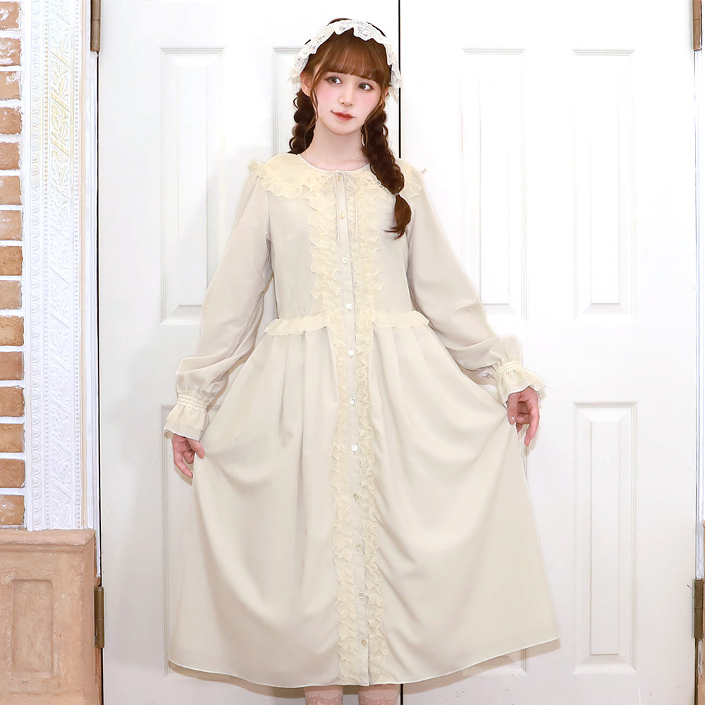 ホイップフリルワンピース