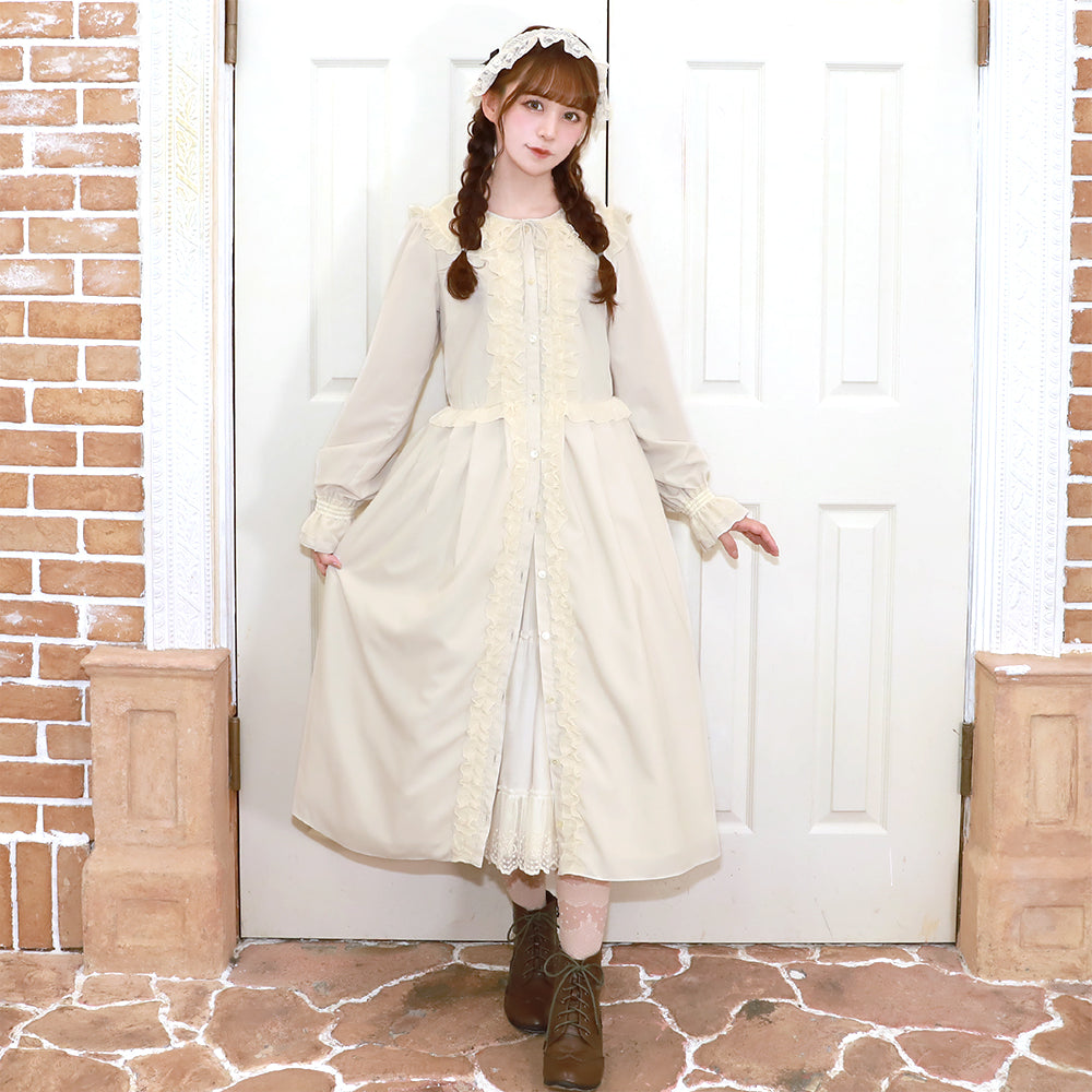 ホイップフリルワンピース