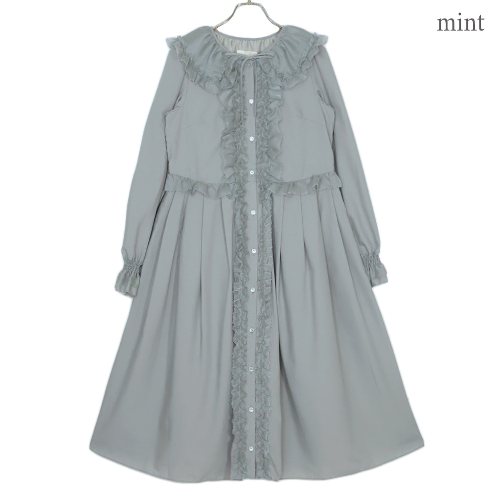 ホイップフリルワンピース