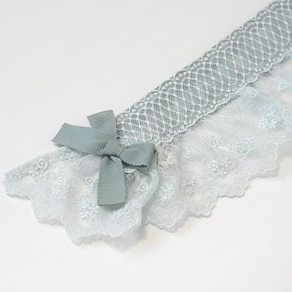 レースブリムヘアクリップ