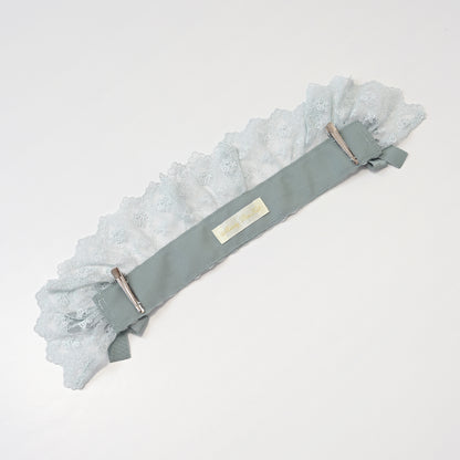 レースブリムヘアクリップ