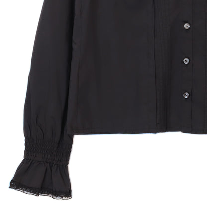 ラッフルカラーブラウス