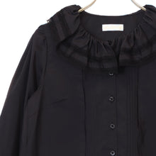 Load image into Gallery viewer, Ruffled collar blouse

