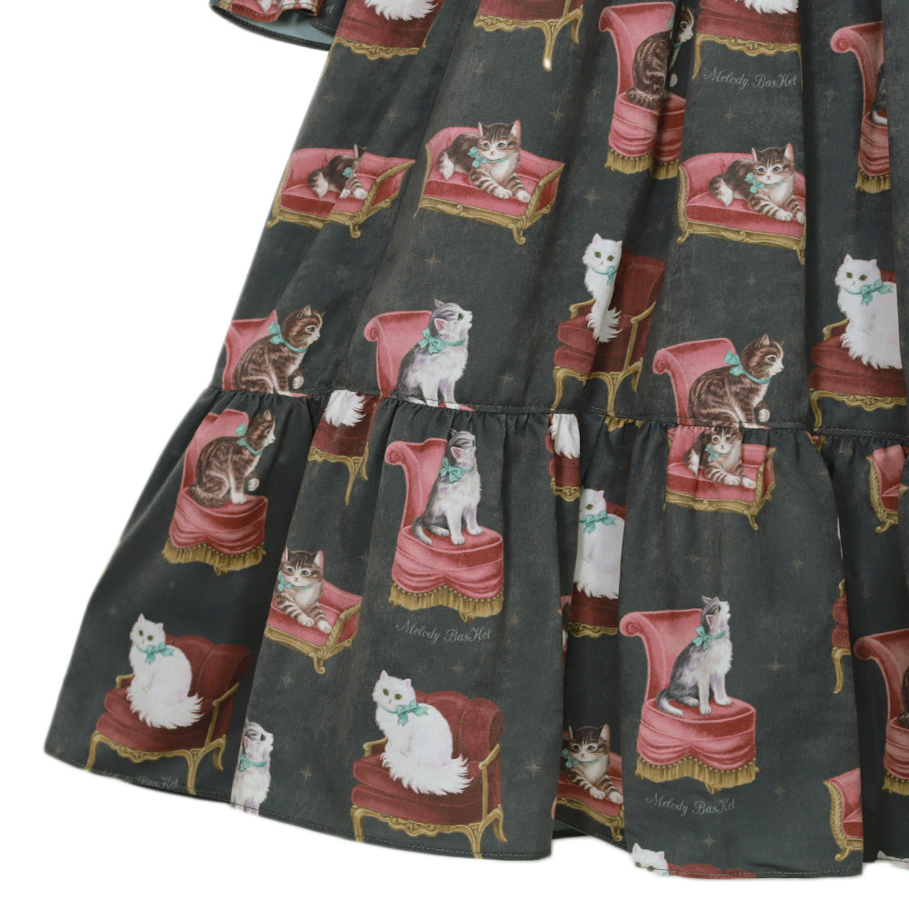 Cats castle レースヨークワンピース