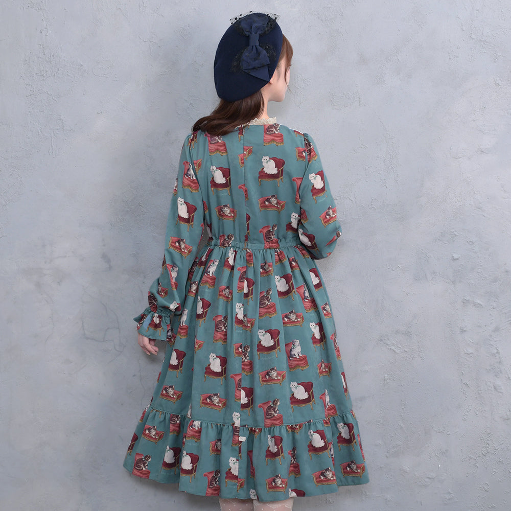 Cats castle レースヨークワンピース