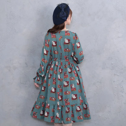 ドットチュールリボンベレー