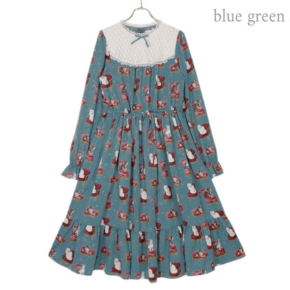 Cats castle レースヨークワンピース