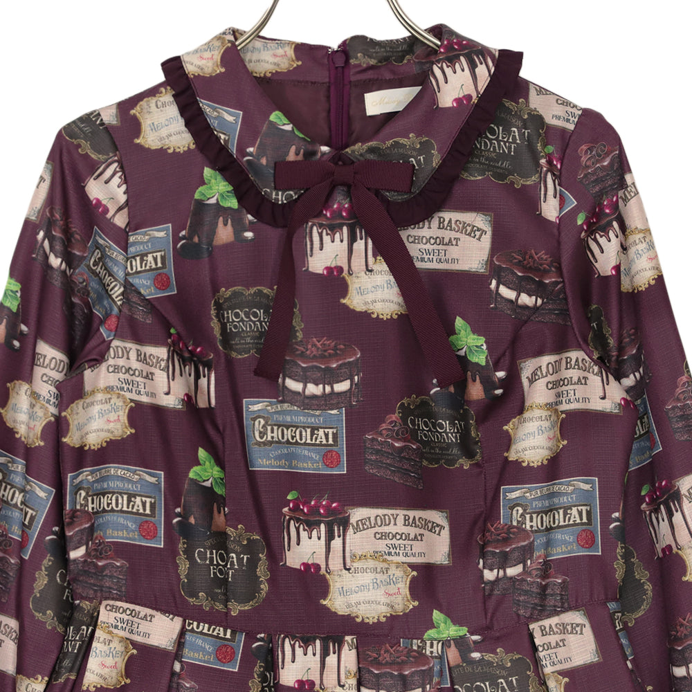 Melty Ganache丸襟ワンピース