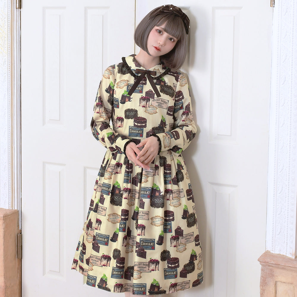 Melty Ganache丸襟ワンピース
