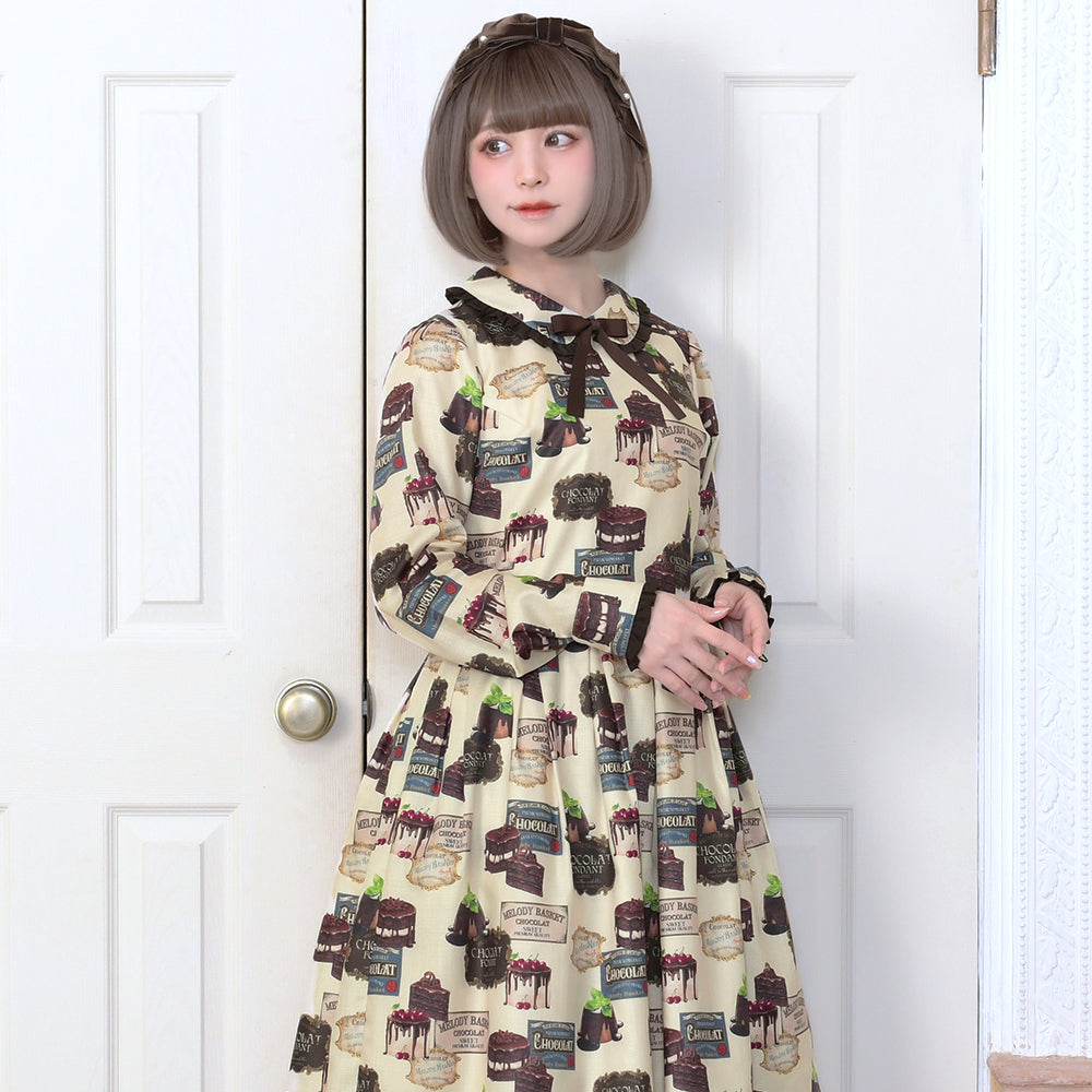 Melty Ganache丸襟ワンピース