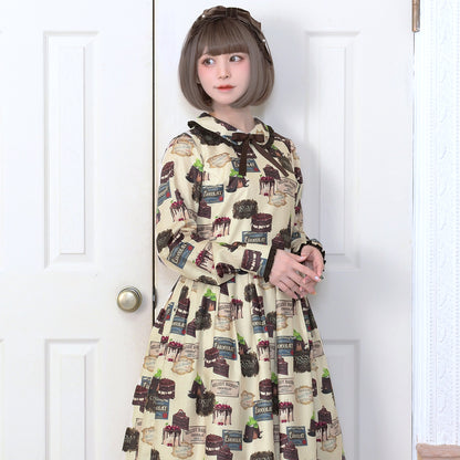 Melty Ganache丸襟ワンピース