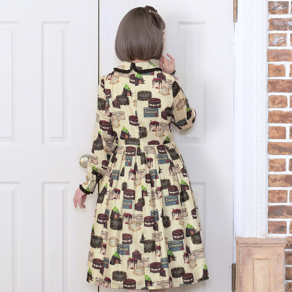 Melty Ganache丸襟ワンピース