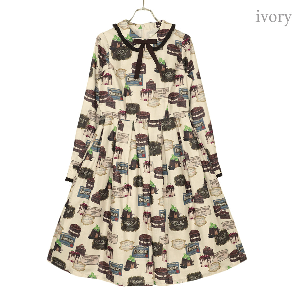 Melty Ganache丸襟ワンピース