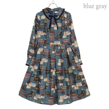 Load image into Gallery viewer, Melty Ganache round collar dress
