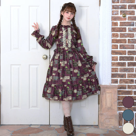 Melty Ganacheペプラムワンピース