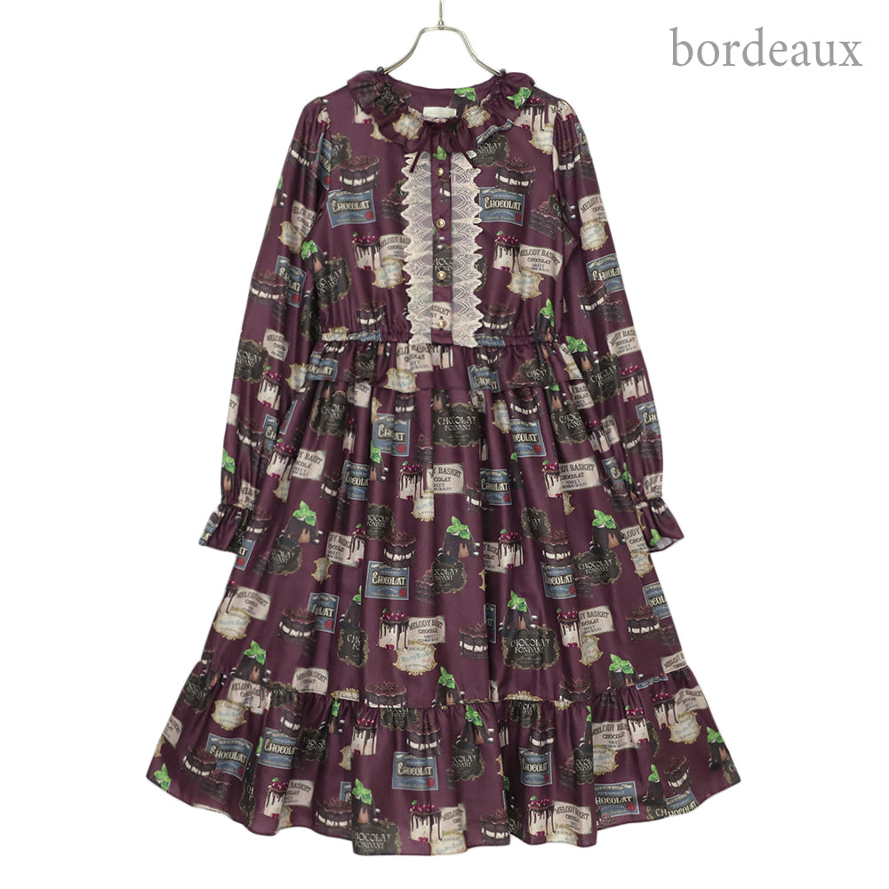 Melty Ganacheペプラムワンピース