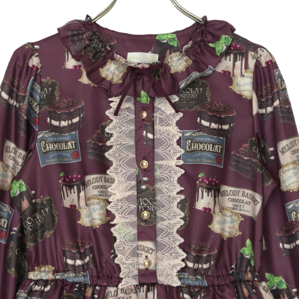 Melty Ganacheペプラムワンピース