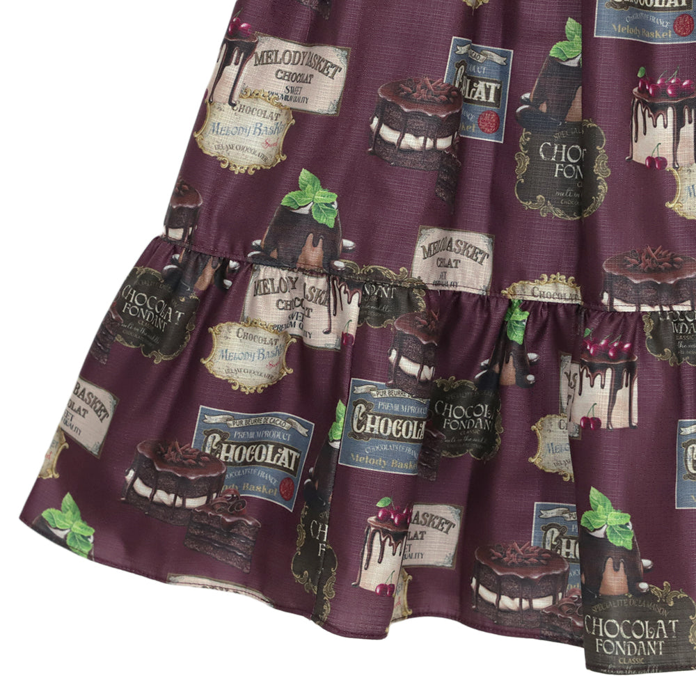 Melty Ganacheペプラムワンピース